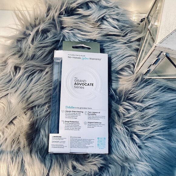 T-Mobile REVVL 7 PRO 5G Grand Advocate Case w/ Kickstand by Quikcell ARMOR BLACK - Picture 2 of 2